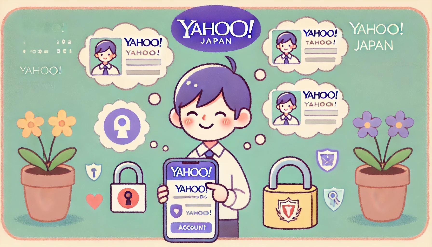 複数のYahoo! IDで利用する際の注意点