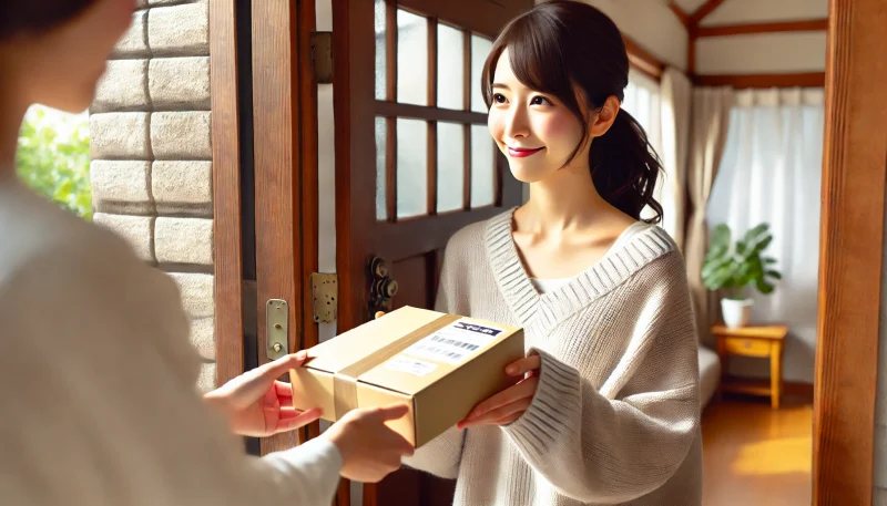 6家族や知人の住所を借りて荷物を受け取る