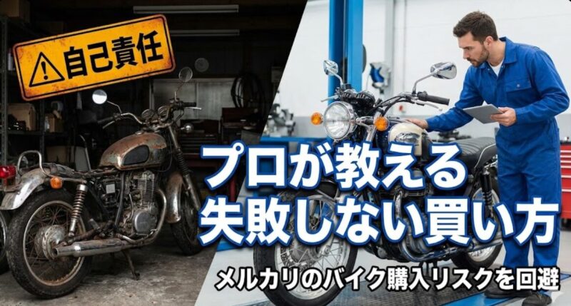 メルカリ バイク やめとけ